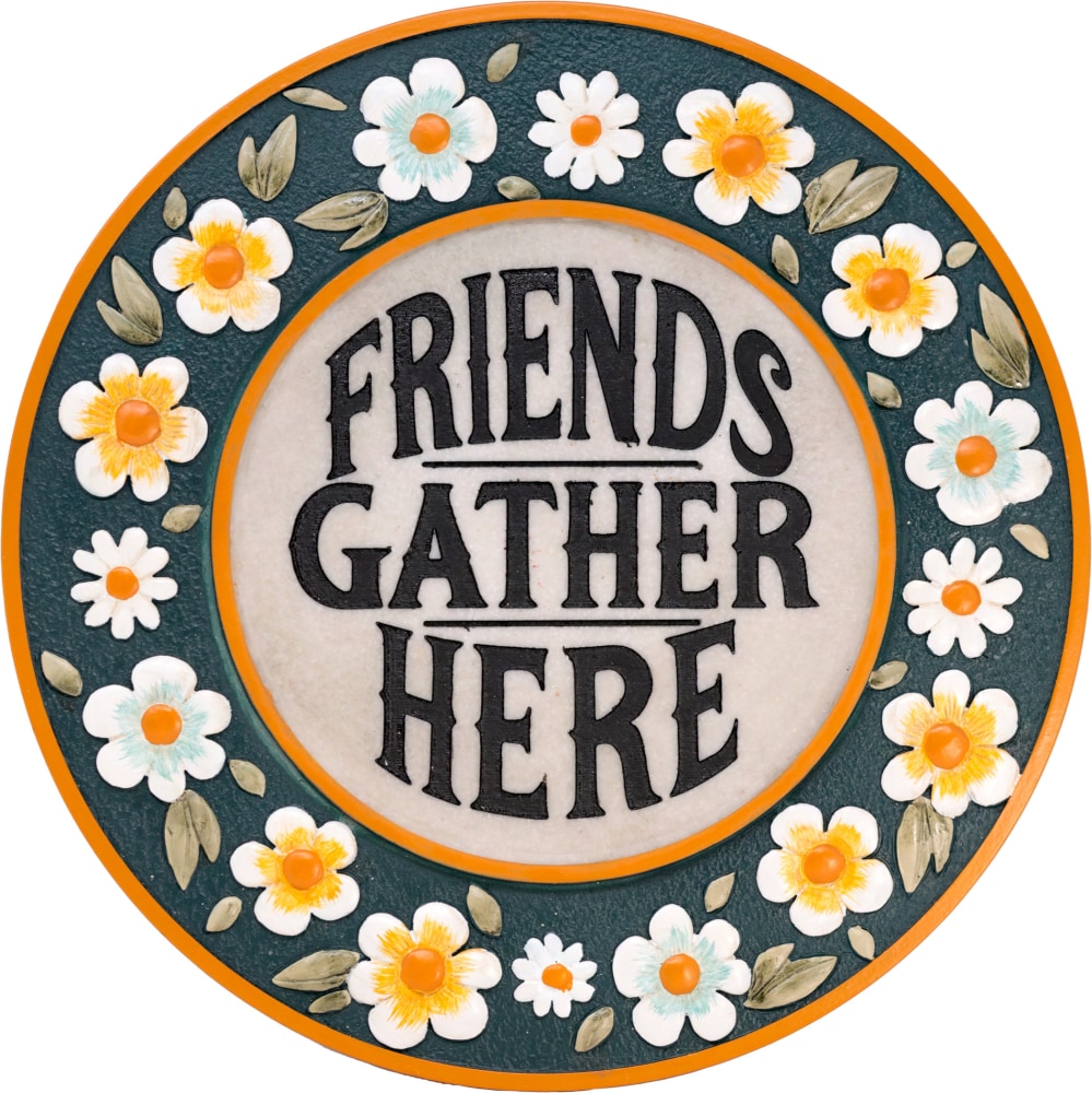 Spoontiques Friends Gather Here Stepping Stone