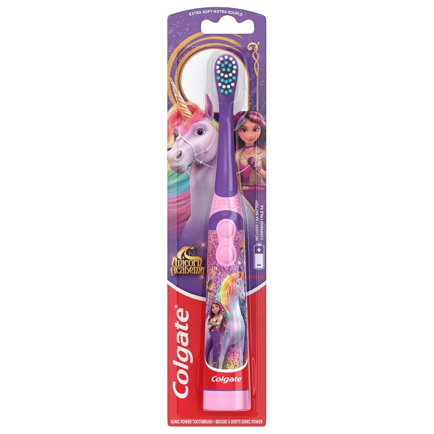 Colgate Palmolive Kids Unicorn Academy Power Toothbrush Extra Soft