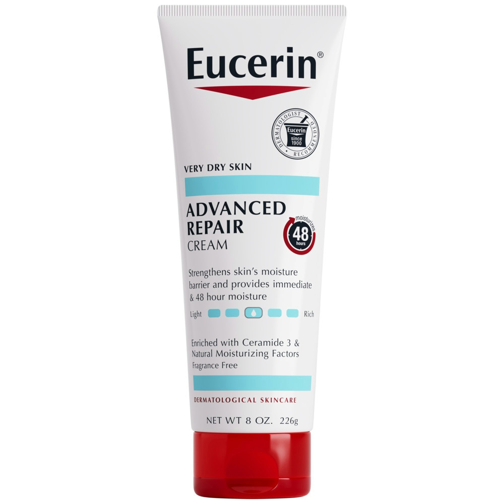 Eucerin Advanced Repair Body Cream For Very Dry Skin - 8oz