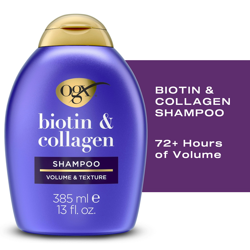 OGX Shampoo, Thick & Full +, Biotin & Collagen 13 Fl Oz