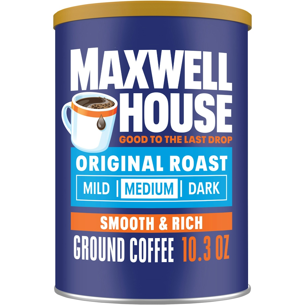 Maxwell House Coffee, Ground, Medium, Original Roast 10.3 Oz