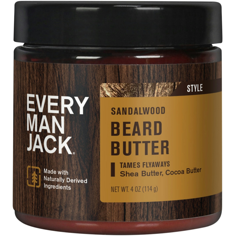 Every Man Jack Beard Butter Sandalwood - 1 Each - 4 Oz