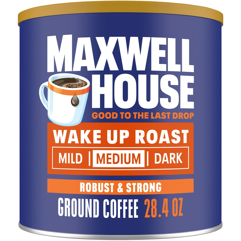 Maxwell House Coffee, Ground, Medium, Wake Up Roast 28.4 Oz
