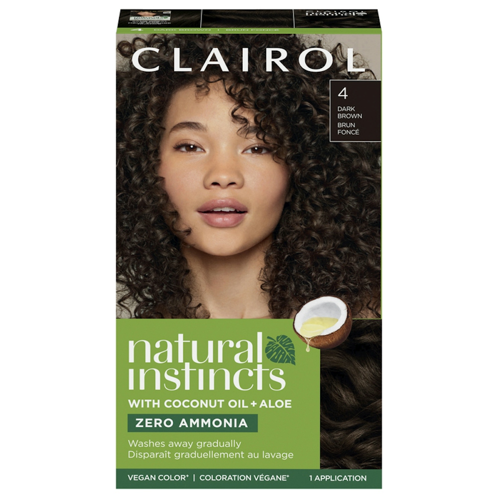 Natural Instincts Hair Color, Vegan, Dark Brown 4
