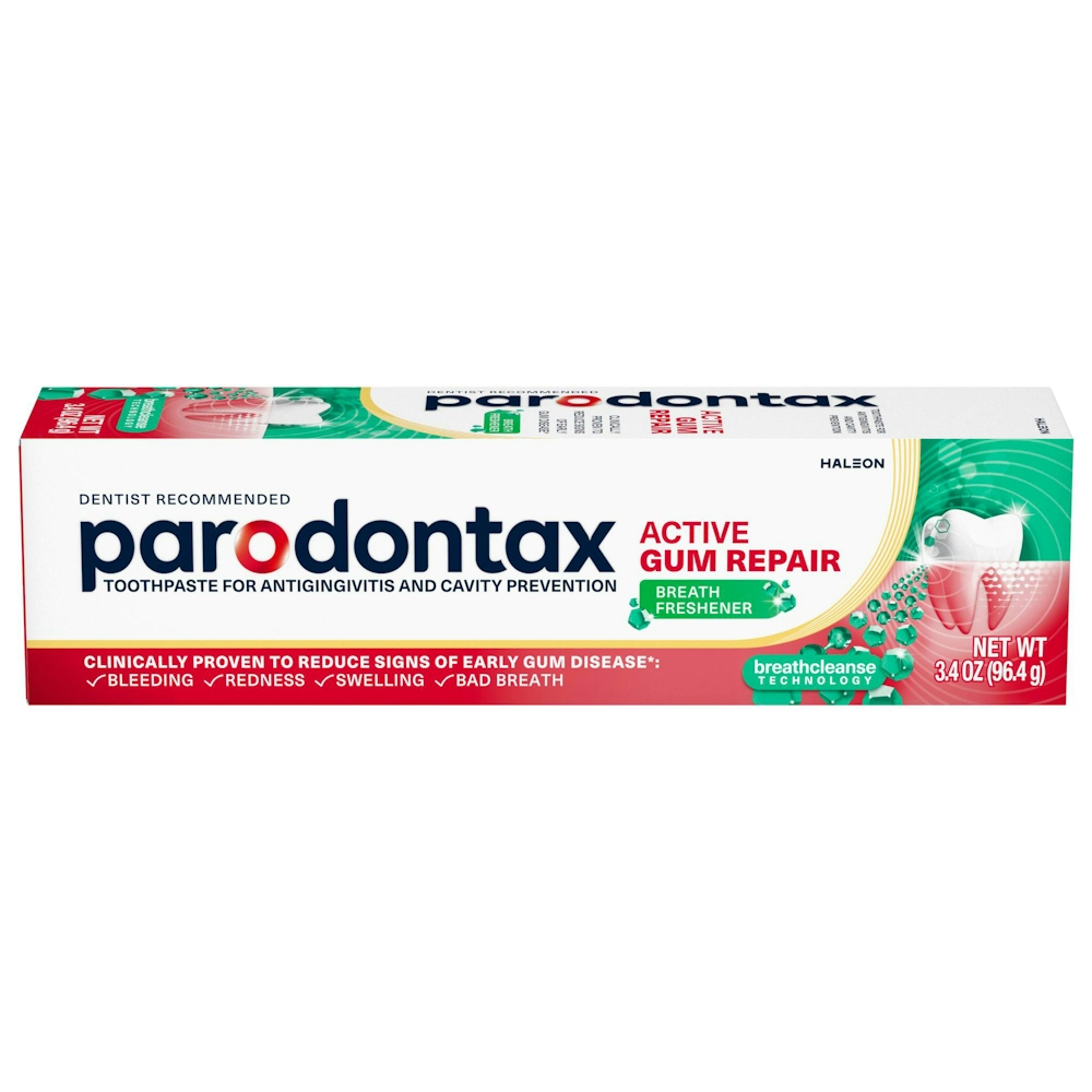 Parodontax Active Gum Repair Breath Freshener Toothpaste, 3.4 Oz
