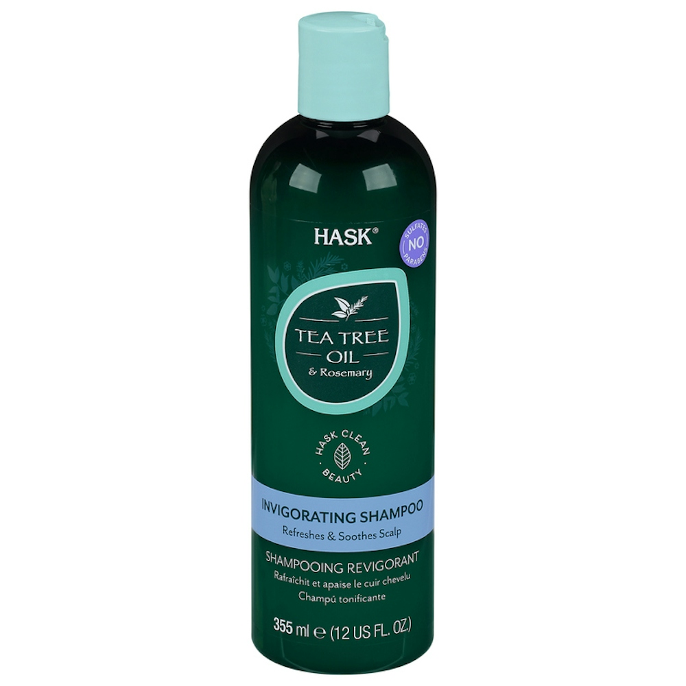 Hask Tea Tree & Rosemary Oil Scalp Care Shampoo - 12 Fl Oz