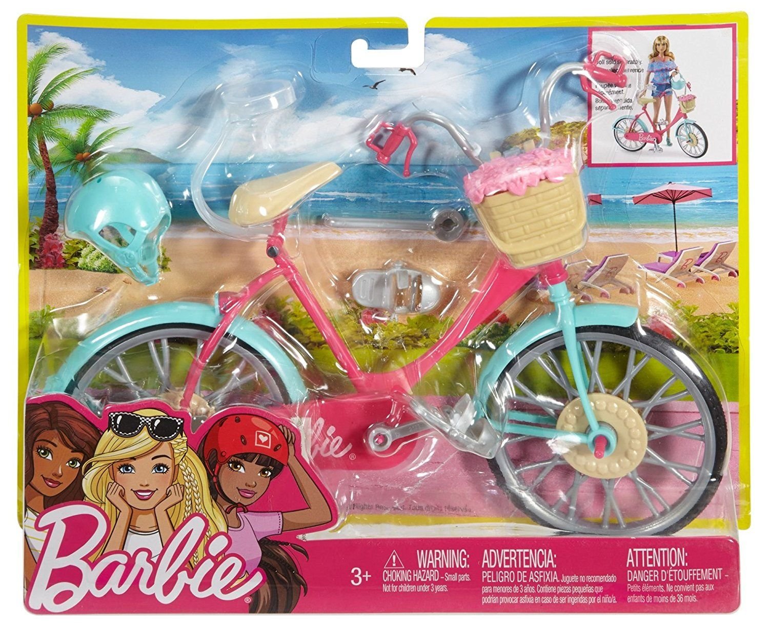 Mattel Barbie Bicycle Bike