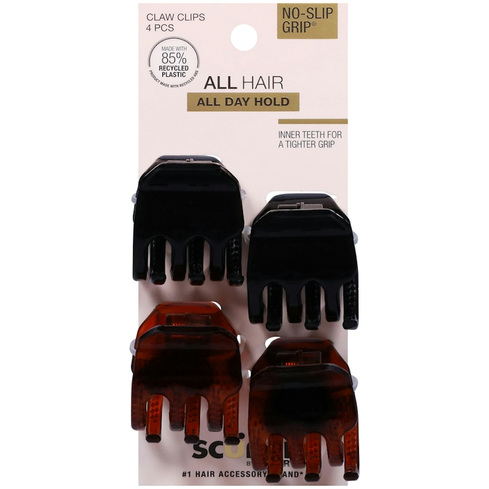 Scunci No Slip Grip Claw Clips