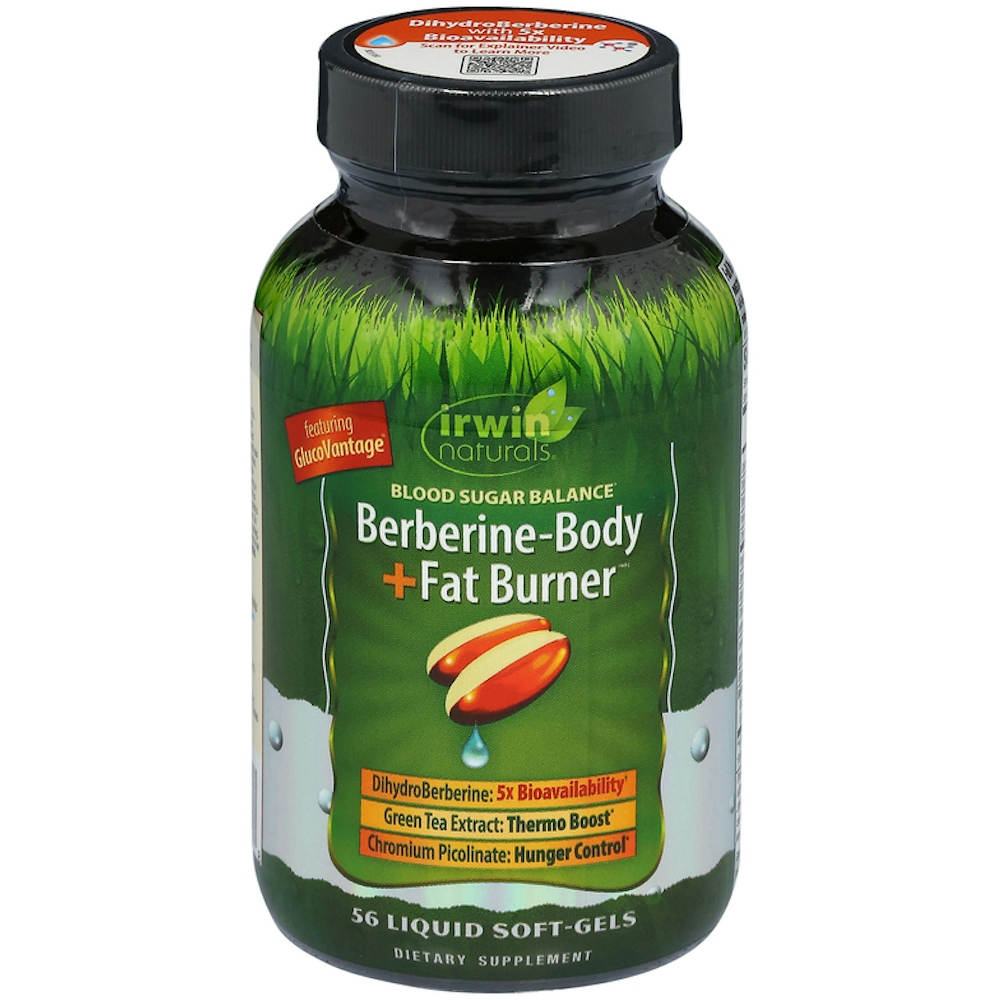 Irwin Naturals Blood Sugar Balance Berberine Body & Fat Burner