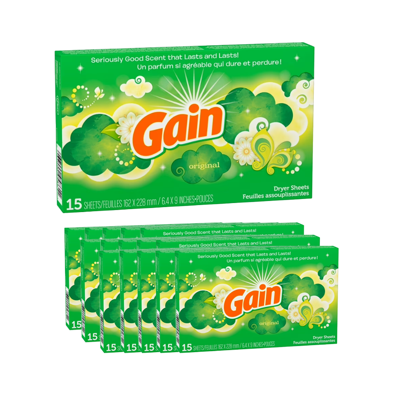 Gain Dryer Sheets, Original