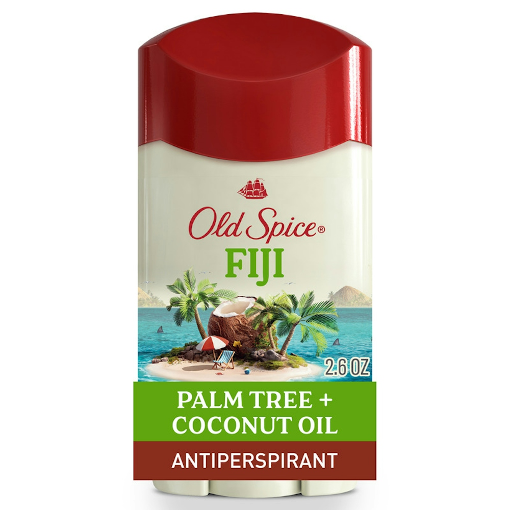 Old Spice Fresher Collection Invisible Solid Antiperspirant Deodorant Fiji With Palm Tree Scent