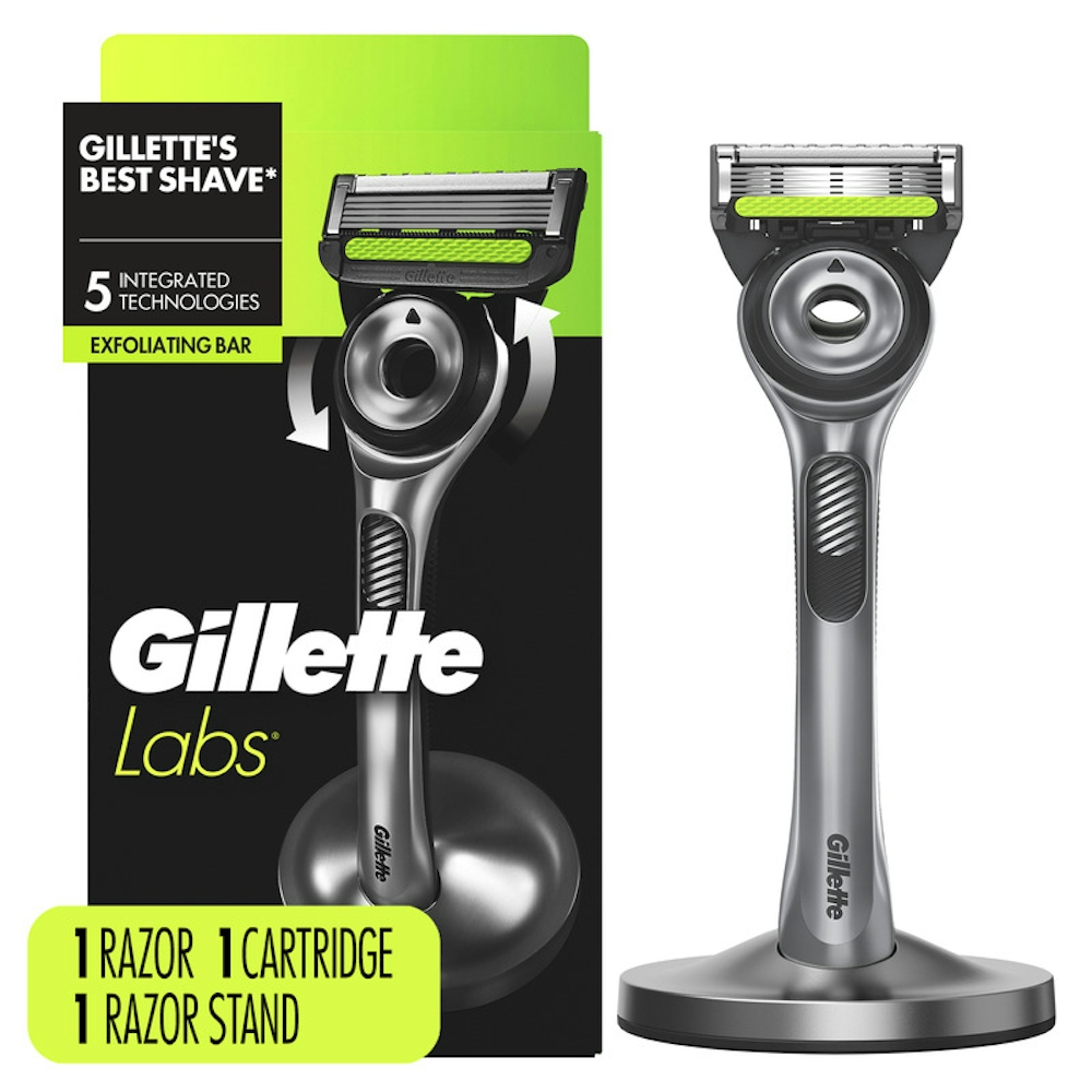 GilletteLabs With Exfoliating Bar Razor For Men