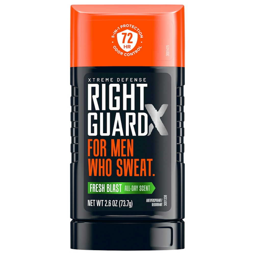 Right Guard Xtreme Defense Men's Antiperspirant Solid Deodorant - Fresh Blast