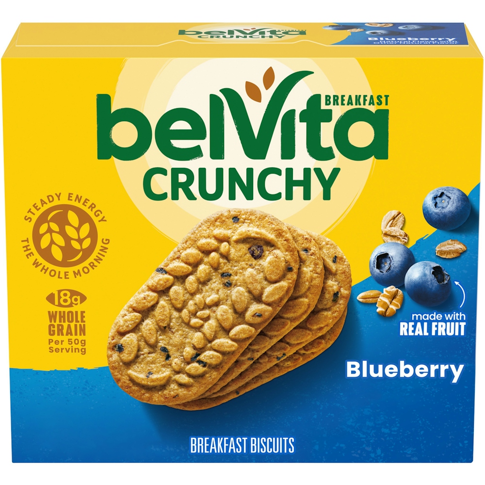 Belvita Breakfast Biscuit Blueberry Biscuits - 8.8 Ounce