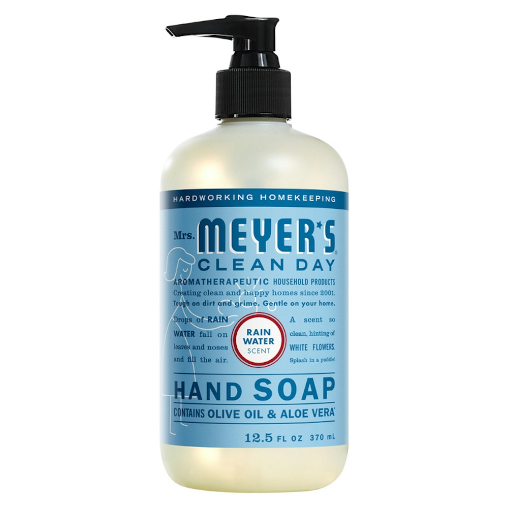 Mrs. Meyer's Clean Day Liquid Hand Soap, Rain Water Scent - 12.5 Fl Oz