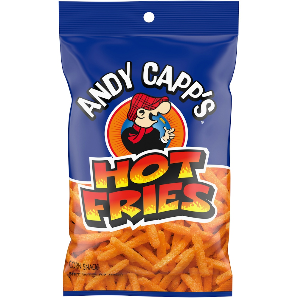 Andy Capp's Hot Fries Corn & Potato Snacks 3 Oz. Bag
