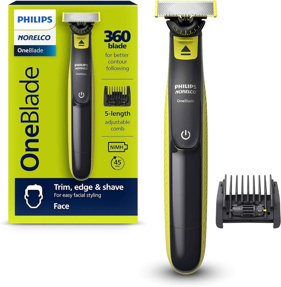 Philips Norelco OneBlade 360 Face Shaver & Trimmer