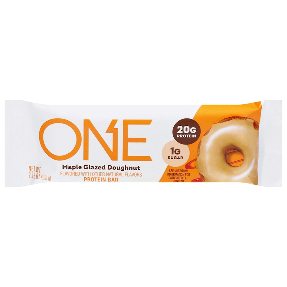 One Maple Glazed Doughnut Protein Bar - 12 Bars, 2.12 Oz