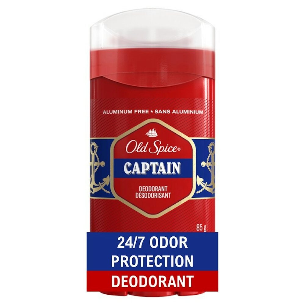 Old Spice Red Collection Captain Scent Deodorant For Men, 3.0 Oz