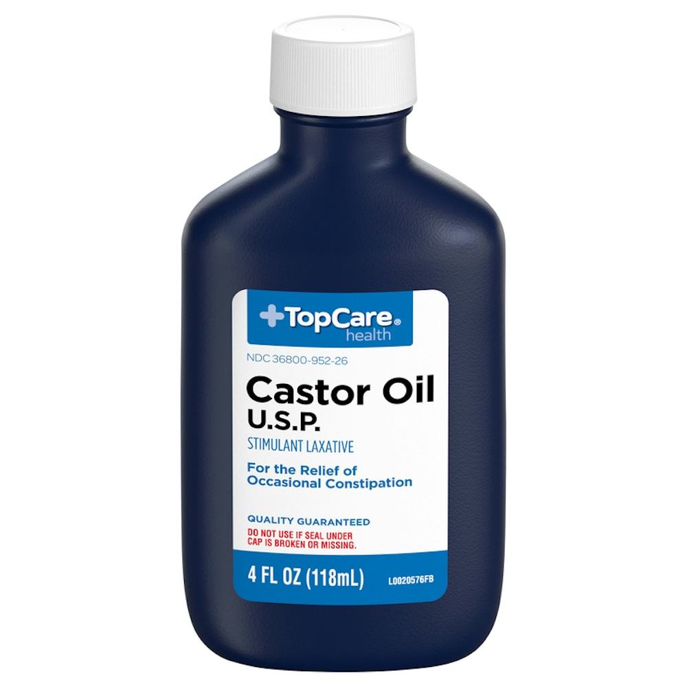 TopCare Castor Oil U.S.P. Oral Liquid 4 fl oz