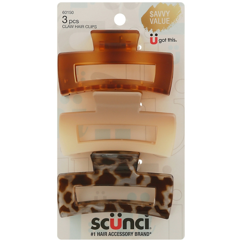 Scunci Claw Hair Clips