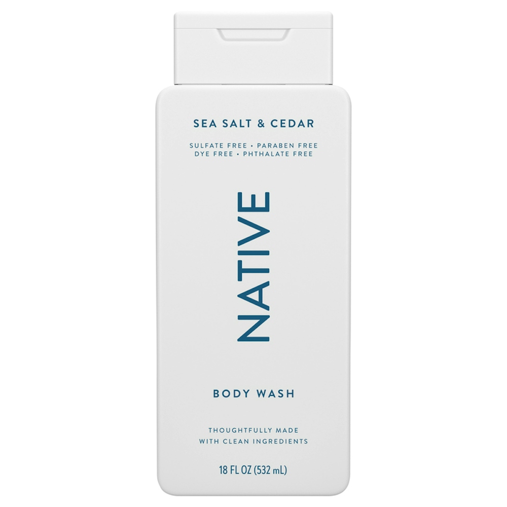 Native Sea Salt & Cedar Body Wash