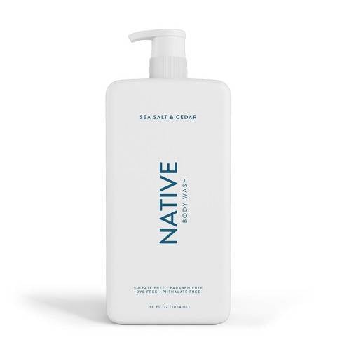 Native Body Wash Sea Salt & Cedar 1064 Ml - Żel Pod Prysznic