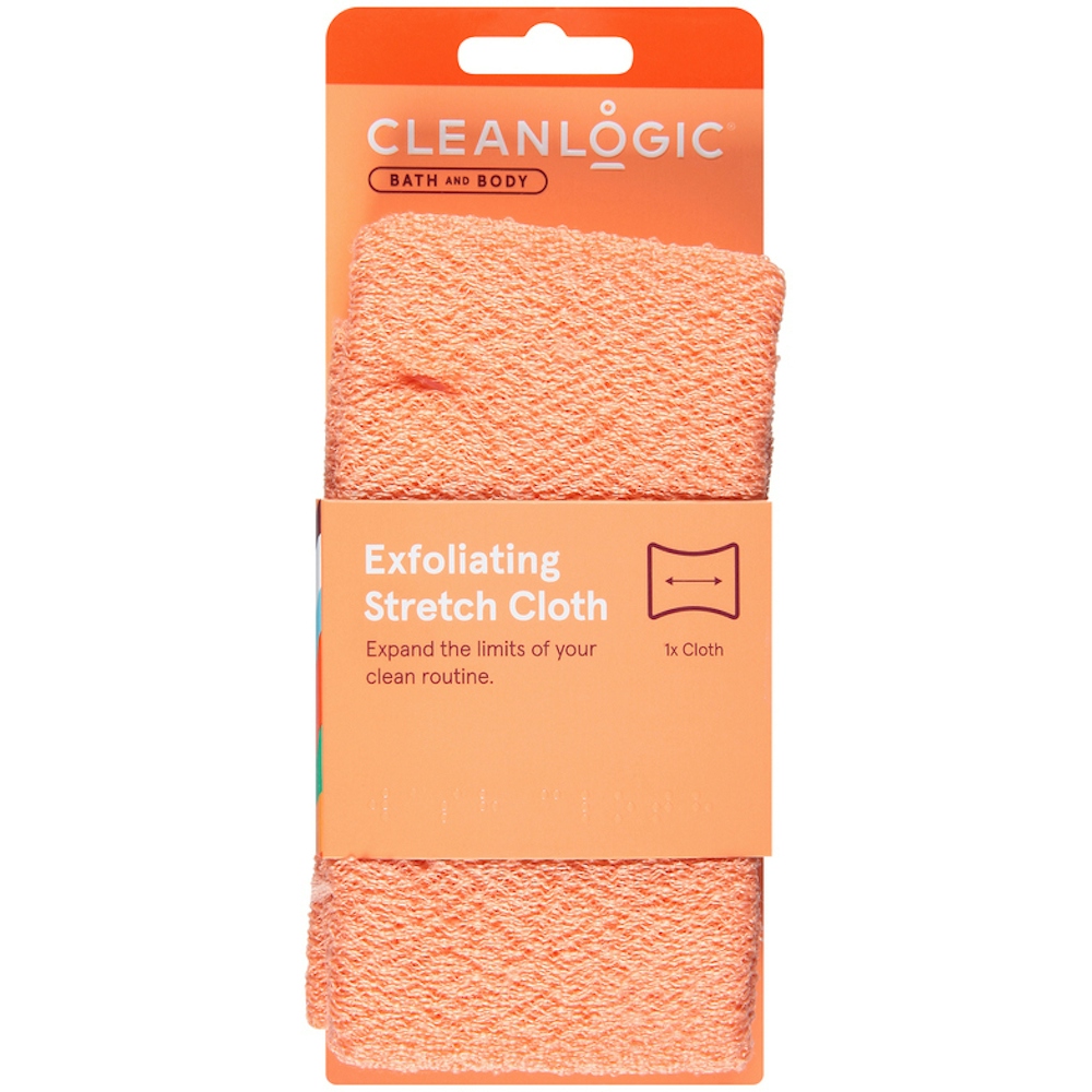 Cleanlogic Stretch Bath & Shower Exfoliating Cloth
