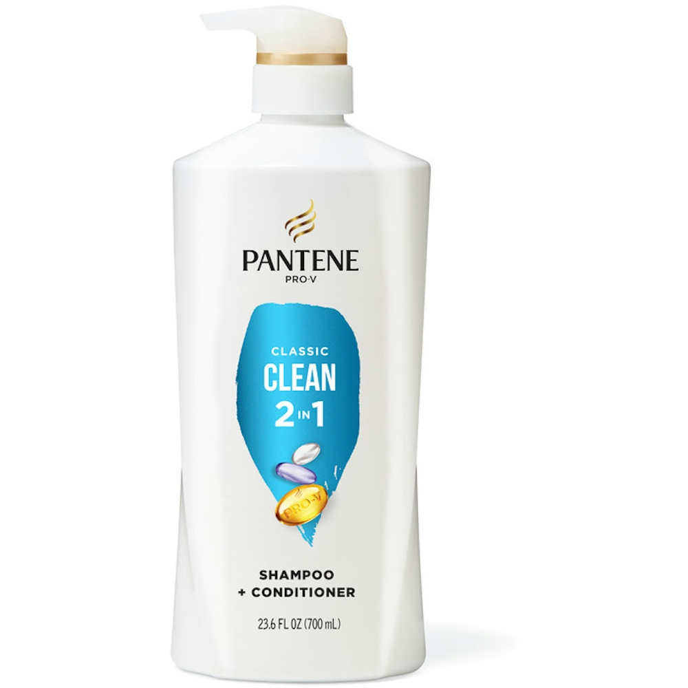 Pantene Shampoo + Conditioner, Classic Clean, 2 In 1 23.6 Fl Oz