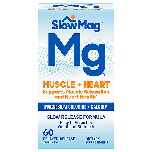 SlowMag Muscle + Heart, Delayed Release Tablets
