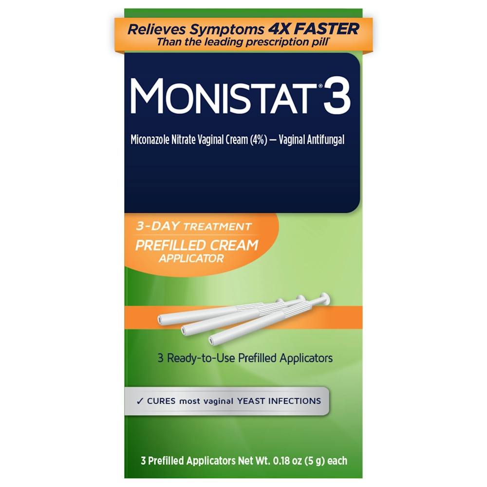 Monistat 3-Dose Yeast Infection Treatment