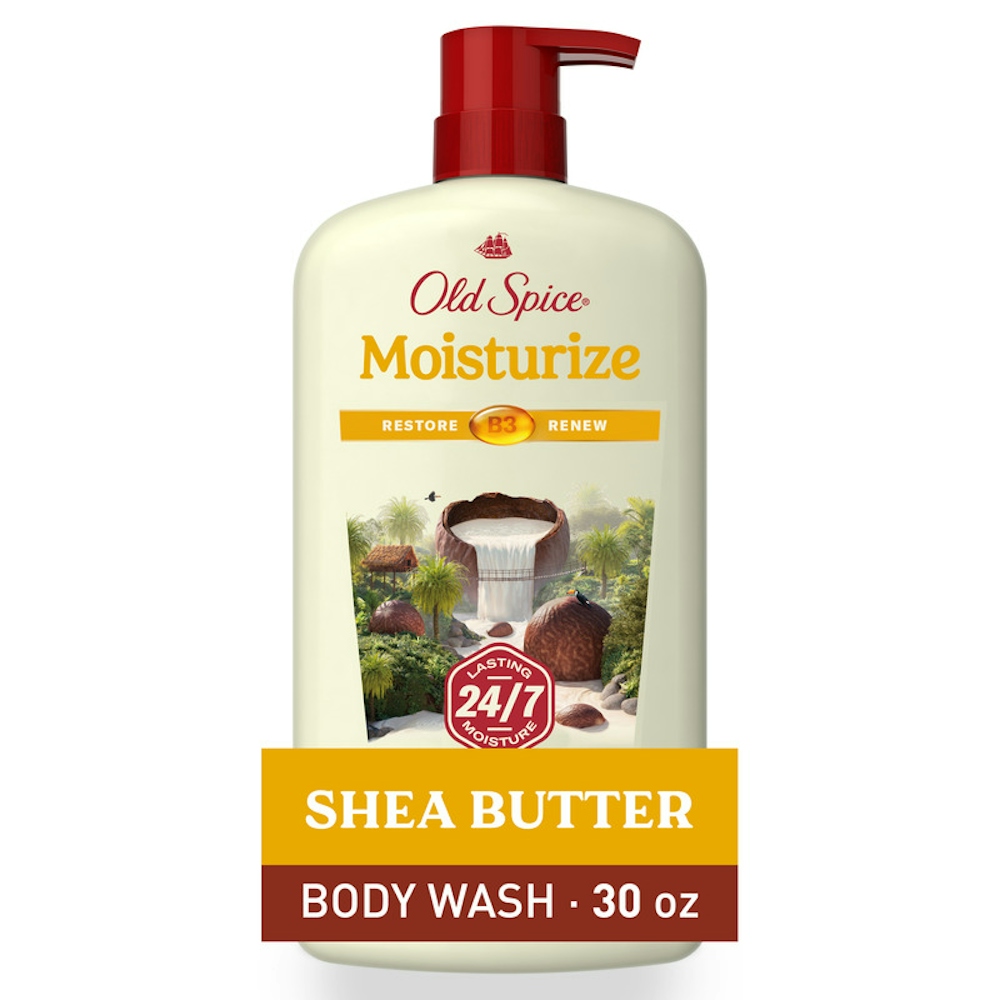Old Spice Men's Body Wash - Moisturize With Shea Butter