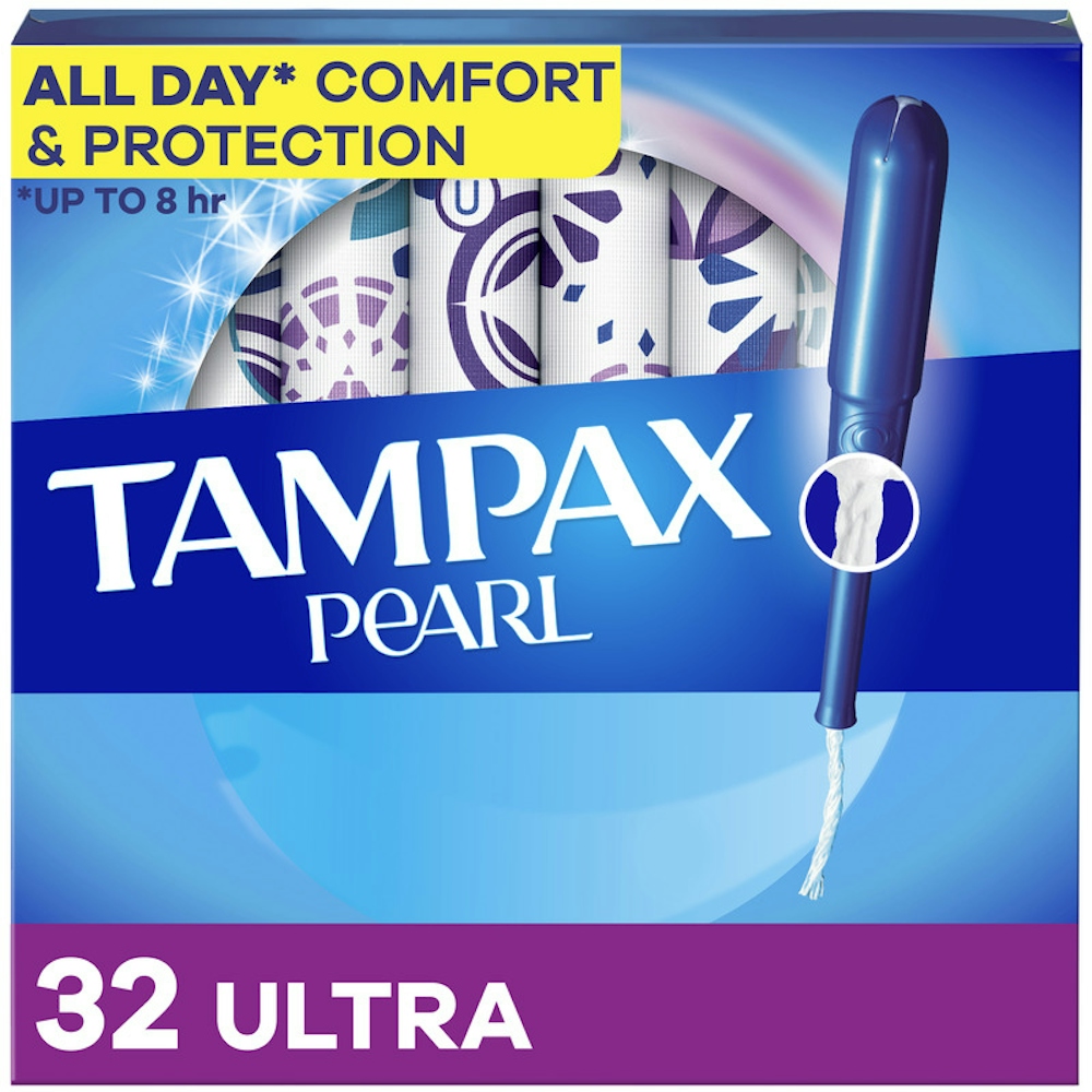 Tampax Pearl Tampons - Ultra Absorbency With LeakGuard Braid - Unscented - 36ct