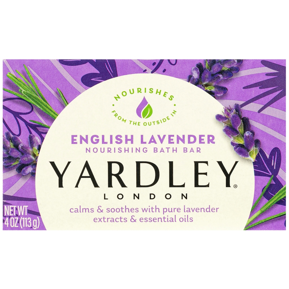 Yardley London Naturally Moisturizing Bath Bar English Lavender