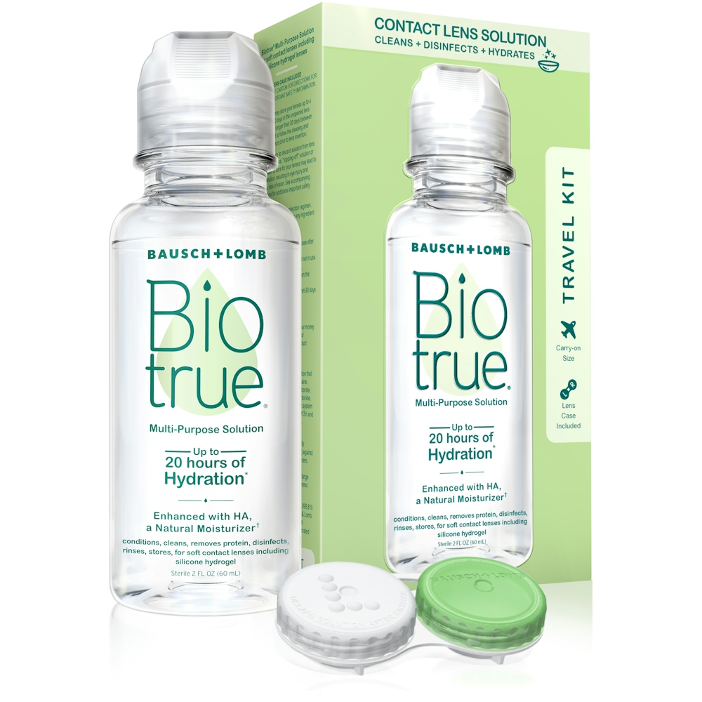 Biotrue Multi Purpose Contact Lens Solution Travel Kit