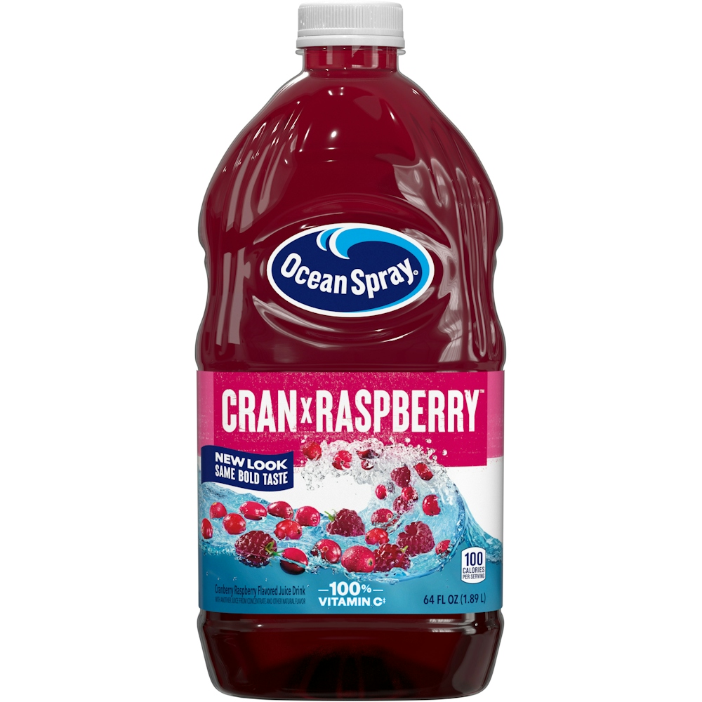 Ocean Spray Juice, Cran X Raspberry 64 Fl Oz