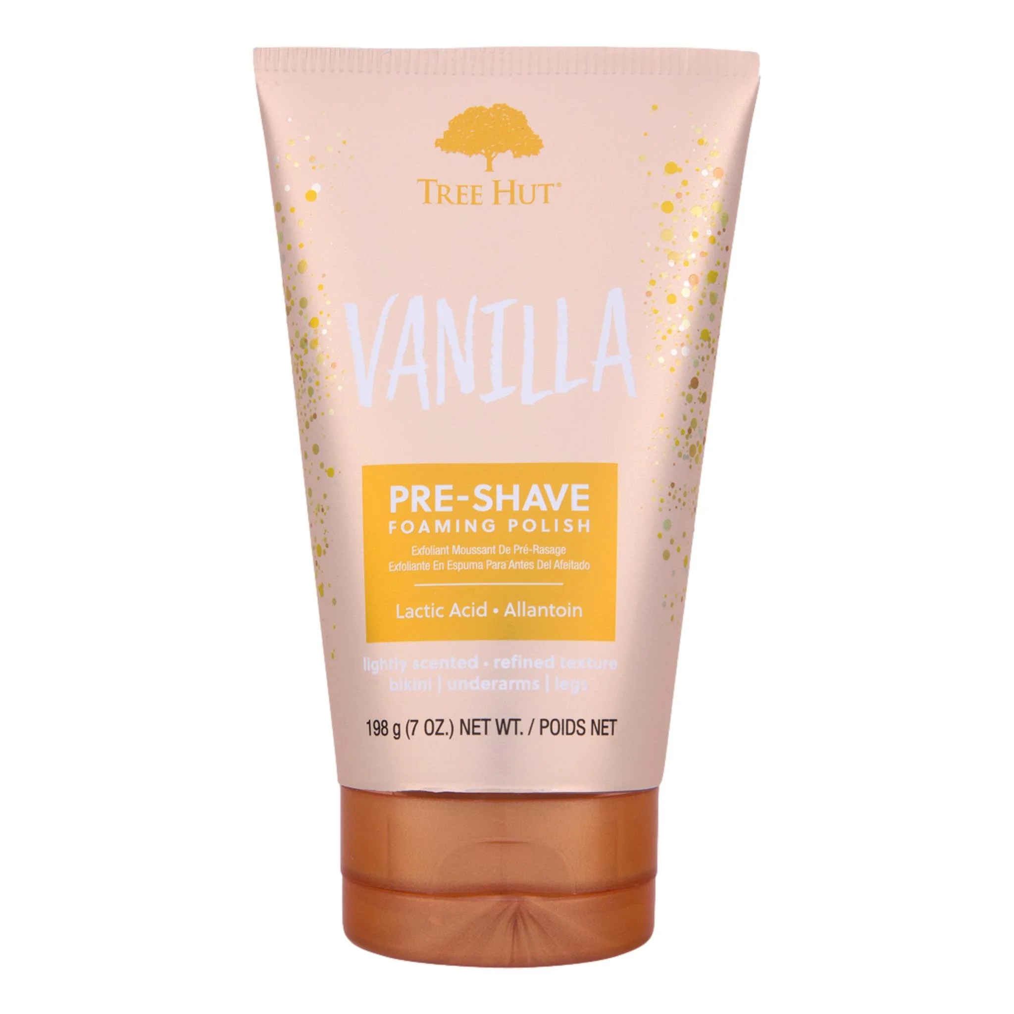 Tree Hut Vanilla Pre-Shave Foaming Polish 7 Fl Oz