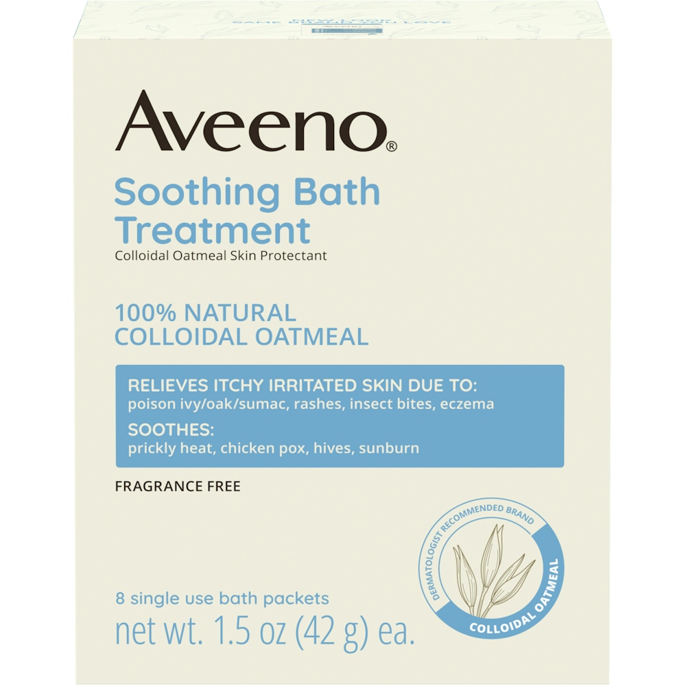 Aveeno Natural Colloidal Oatmeal Soothing Bath Treatment