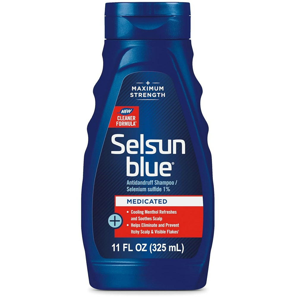 Selsun Blue Maximum Strength Medicated Antidandruff Shampoo 11 Fl Oz