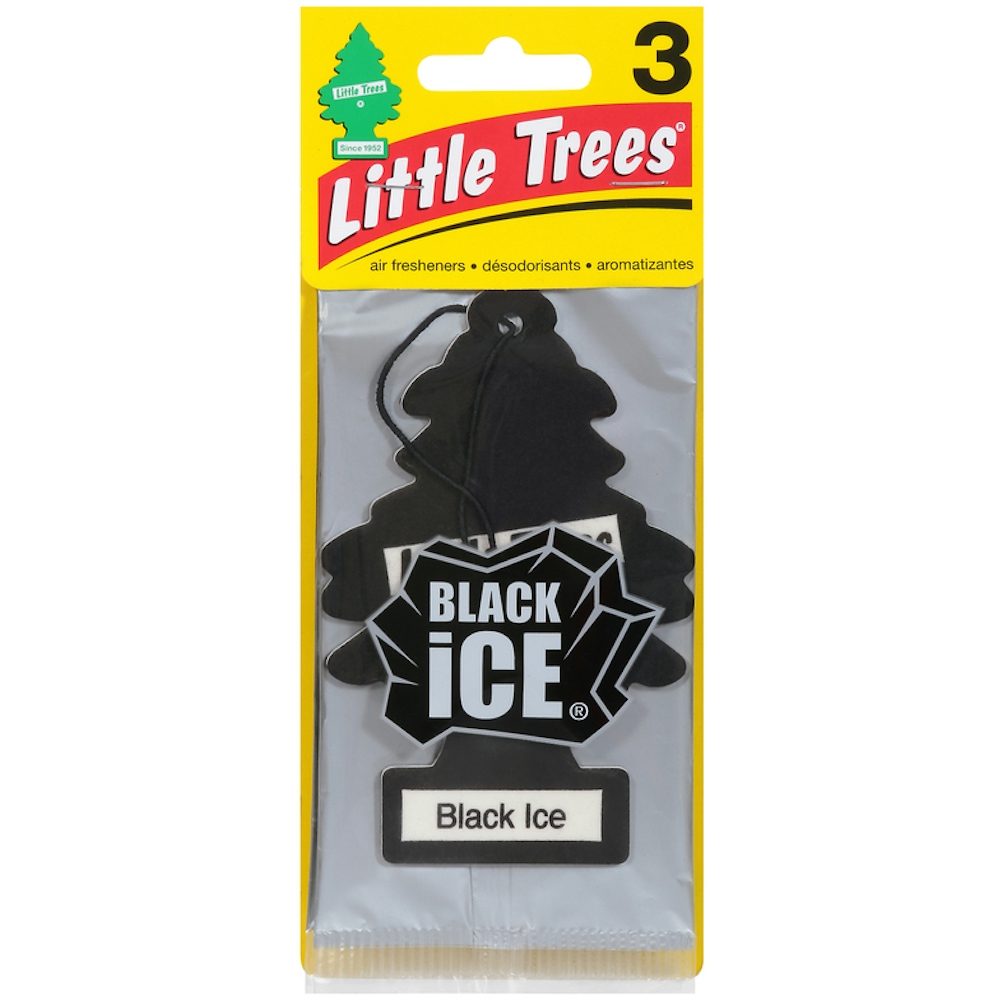 Little Trees Car Air Fresheners - Black, Black Ice