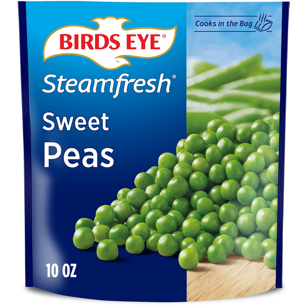 Bird's Eye Steamfresh Sweet Peas Frozen Vegetables, 10 Ounce