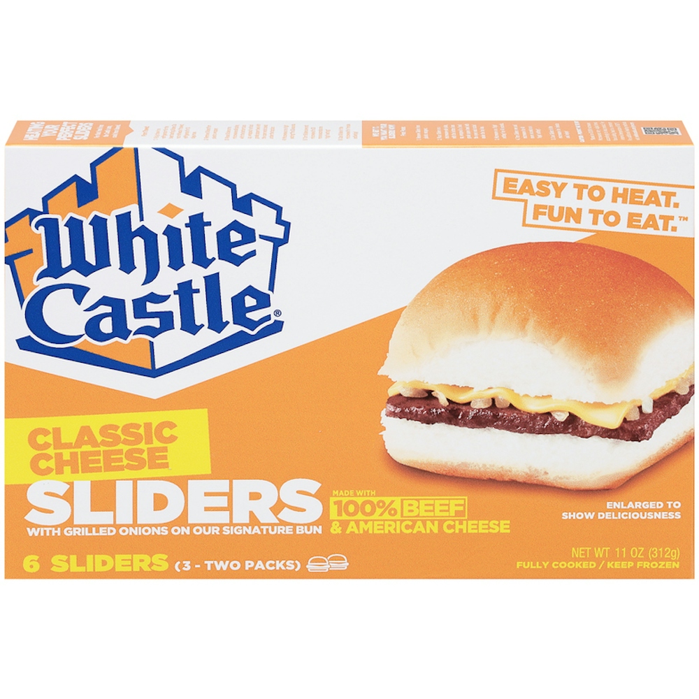 White Castle Classic Cheese Sliders