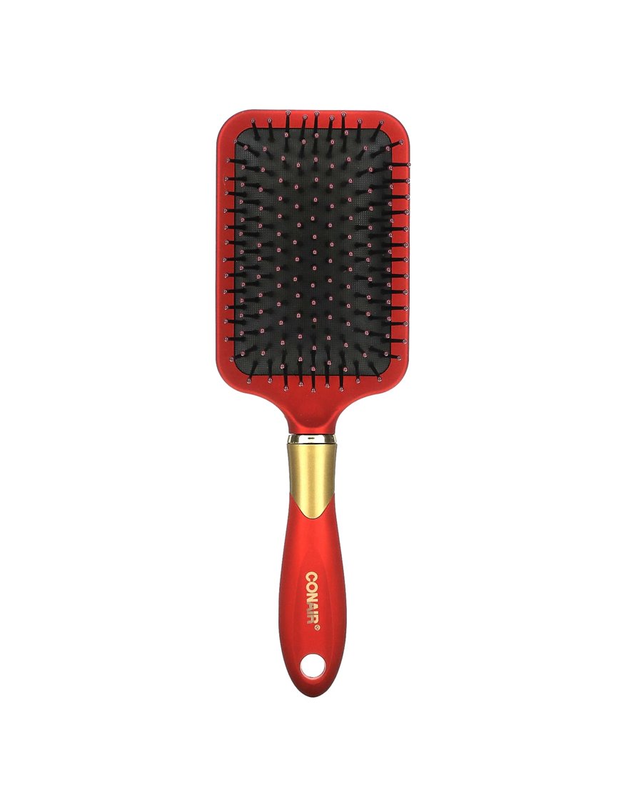 Conair Velvet Touch Ball-Tipped Bristle Paddle Hairbrush