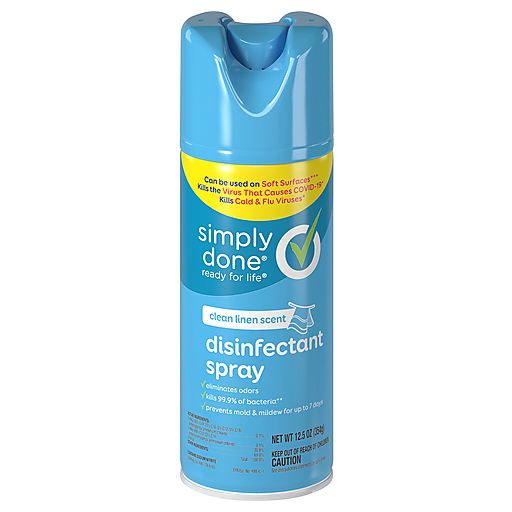 Simply Done Clean Linen Disinfectant Spray 12.5 oz