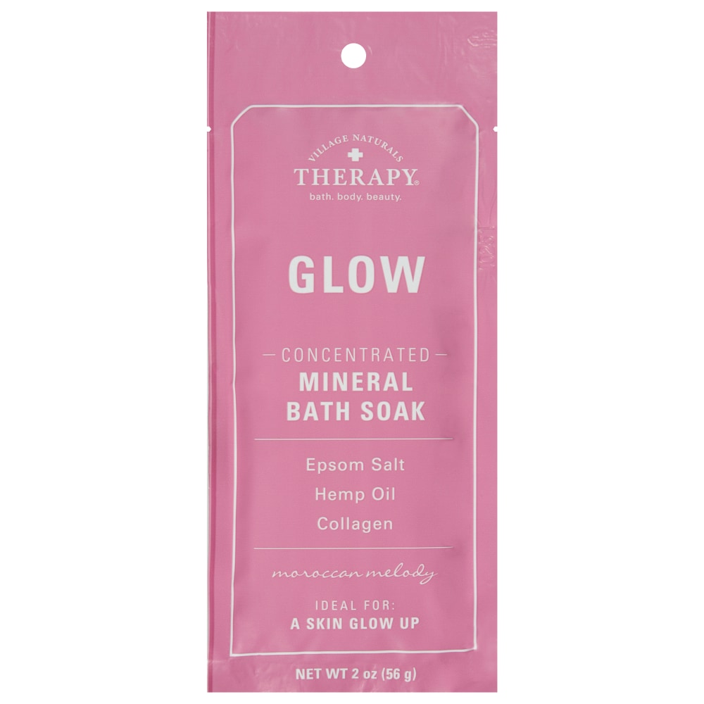 The Village Company Naturals Therapy Glow Concetrated Mineral Bath Soak