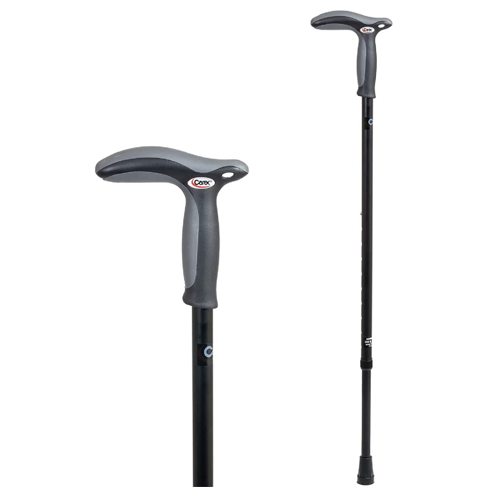 Cane Hiking Metal Black