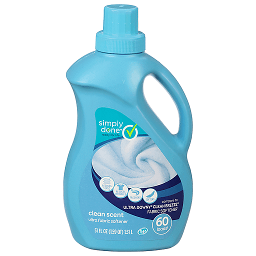 Simply Done Ultra Fabric Softener Clean Scent 51 fl oz
