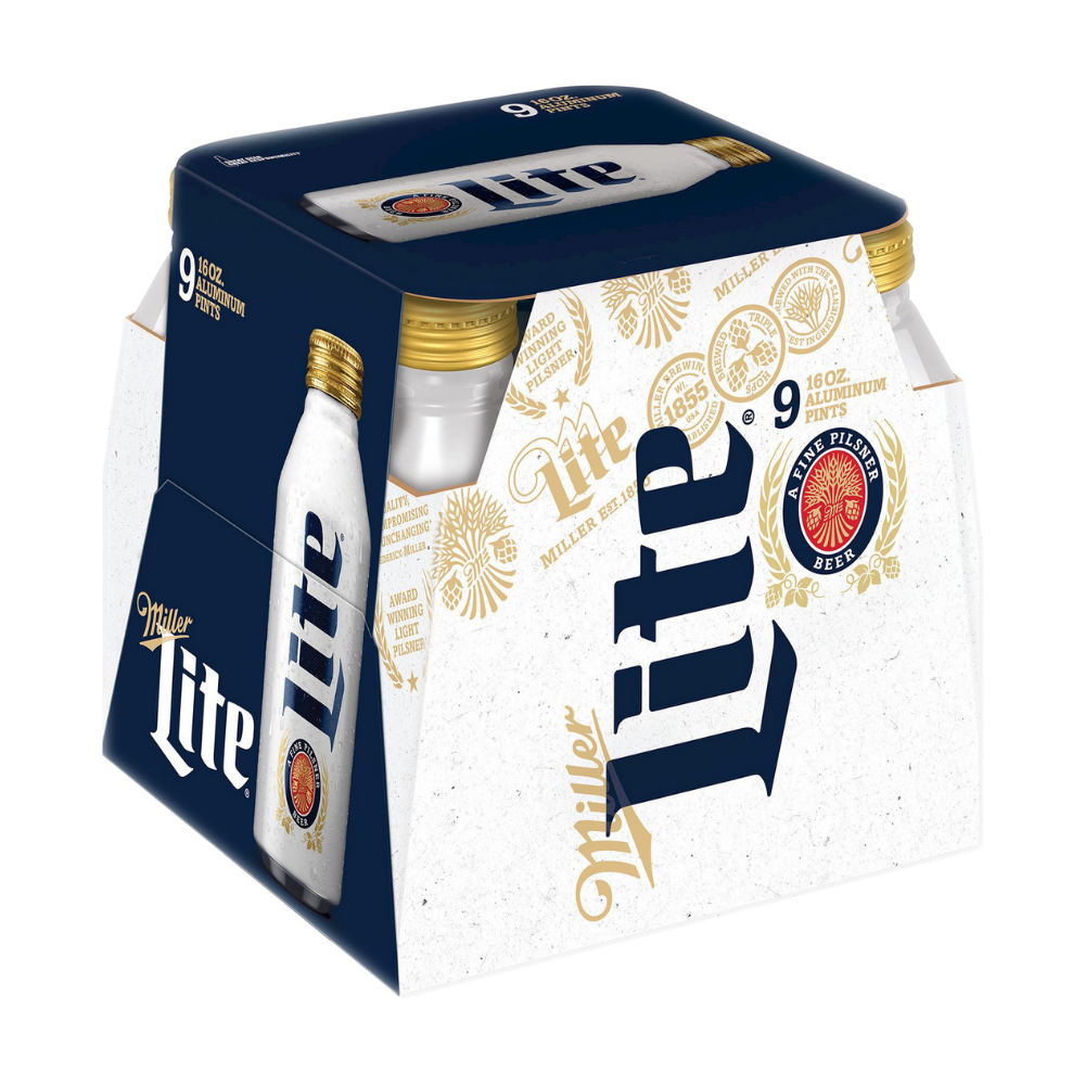 Miller Lite 15oz 9pk Cans