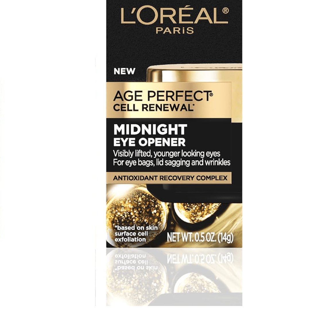 L'Oreal Paris Age Perfect L Oreal Cell Renewal Midnight Eye Cream Antioxidants 0.5 Fl Oz