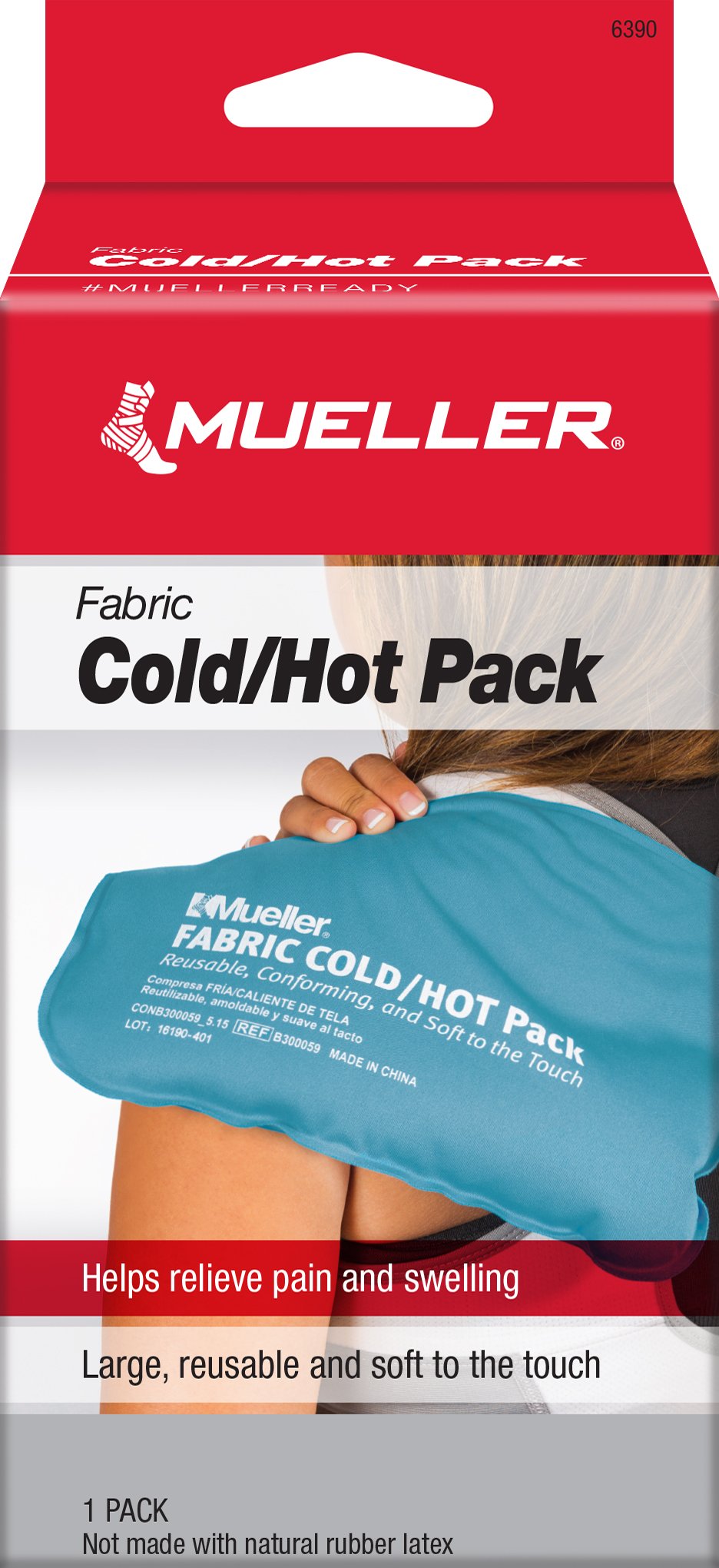 Mueller Fabric Cold/Hot Pack Size Large